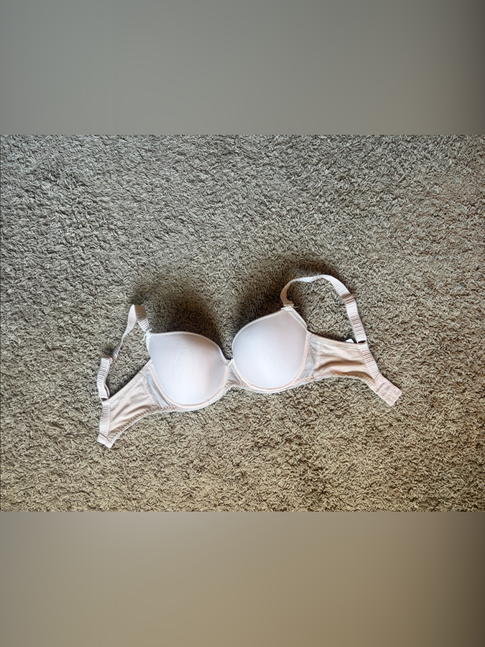 Light Pink T-Shirt Bra with Smooth Molded Cups